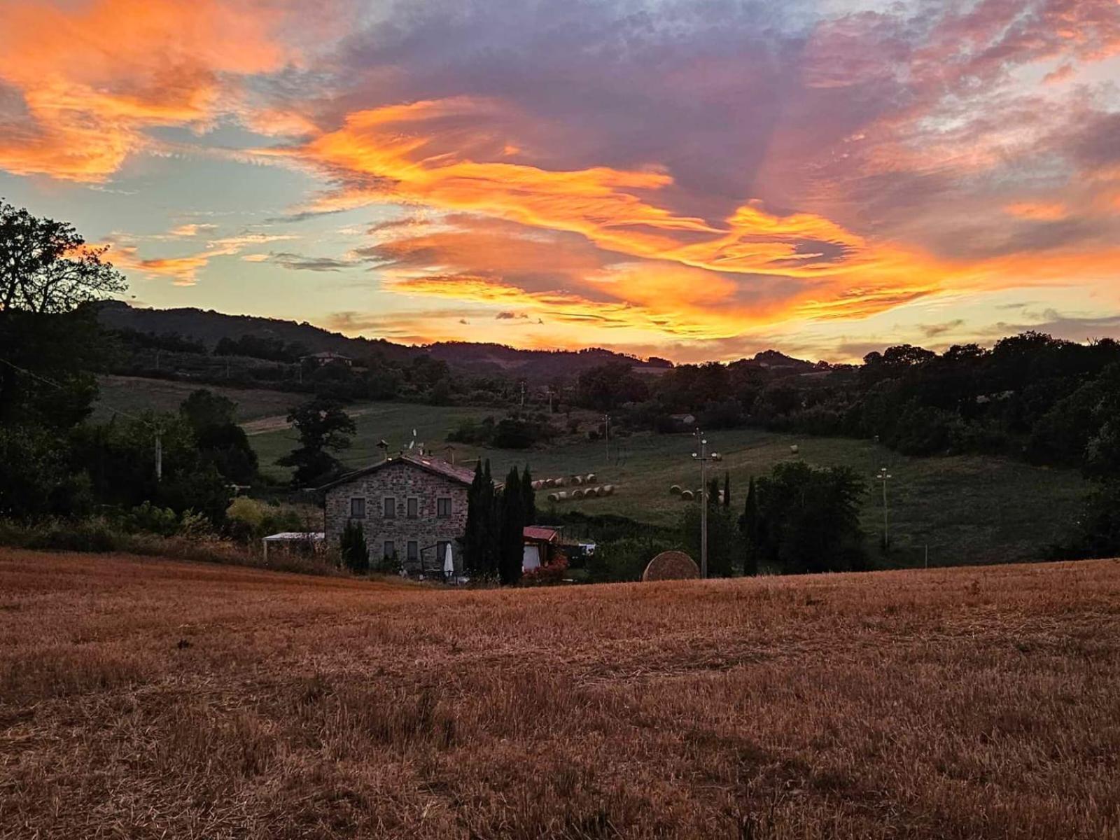 B&B Monticelli Gubbio Esterno foto